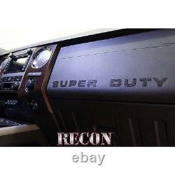 RECON 264181CF 08-15 Fords Superduty Carbon Fiber Emblem Raised Logo
