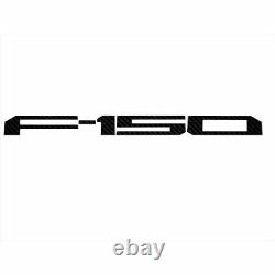 RECON 264382CF Ford 18-19 F150 Black Emblem Raised Logo