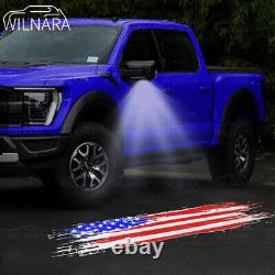 Rearview Mirror Puddle LED Shadow Light Projector Logo For Ford F150 2015-2020