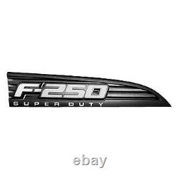 Recon 264285BK Illuminated Black Fender LED Emblem Kit for 2011-2016 Ford F-250