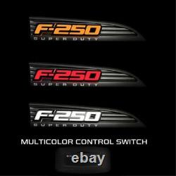 Recon 264285BK LED Illuminated Side Fender Emblems For 2011-2016 Ford F-250