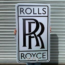Rolls Royce Led Wall Light Sign Logo Garage Automobilia Car Auto Bentley Phantom