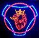SCANIA TRUCK / LORRY LED LOGO LIGHT BOARD CABIN LED SIGN 50x50cm + FREE DIMMER