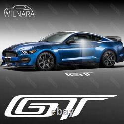 Side View Mirror Welcome Courtesy Puddle LED Lights GT Logo For Ford Mustang