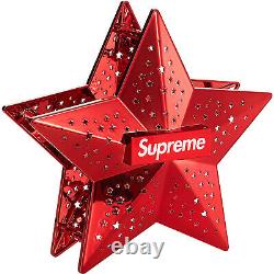 Supreme Christmas Tree Topper RED LED Light Box Logo IN HAND FAST SHIPPING
