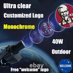 USA 40W Outdoor LED GOBO Projector Advertising Logo Light for Tattoo Store Sign