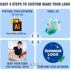 US 20W Customize Light LED Logo Lamp GOBO Projector Advertising Business Sign