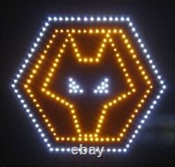 VOLVES FC TRUCK LED LOGO LIGHT BOARD CABIN LED PLATE 50 x 50cm + FREE DIMMER