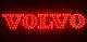 VOLVO TRUCK / LORRY LED LOGO LIGHT BOARD CABIN LIGHT 70 x 35 cm + FREE DIMMER