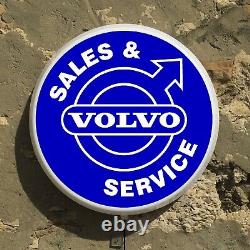 Volvo Service Led Wall Light Sign Logo Garage Automobilia Truck Car Xc40 S90 V60