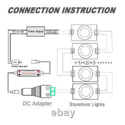 White COB Module Strip 1 LEDs Light Lamp Waterproof Super Bright Sign LOGO Lamp