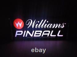 Williams Pinball Logo LED Display light box sign