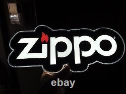 Zippo Store Display LOGO Sign, LED Light Up Sign, New In Package